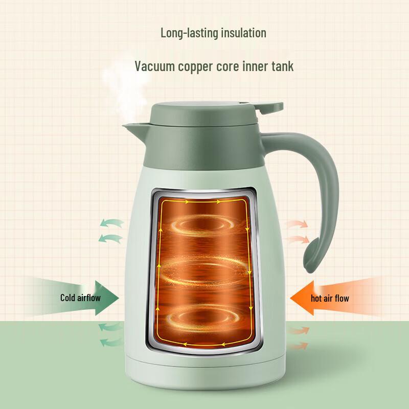Supor 1.5L 304 Stainless Steel Vacuum Thermos with Handle