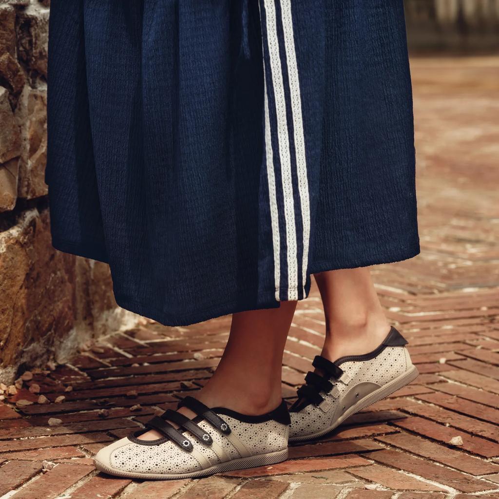 adidas Originals Resort Fashion Comodo Versatile Allacciatura Casual Abito Lungo Abiti Donna KX0728