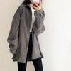 Women's Mid-Length Corduroy Jacket - Gentle Spring/Autumn 2022 Style