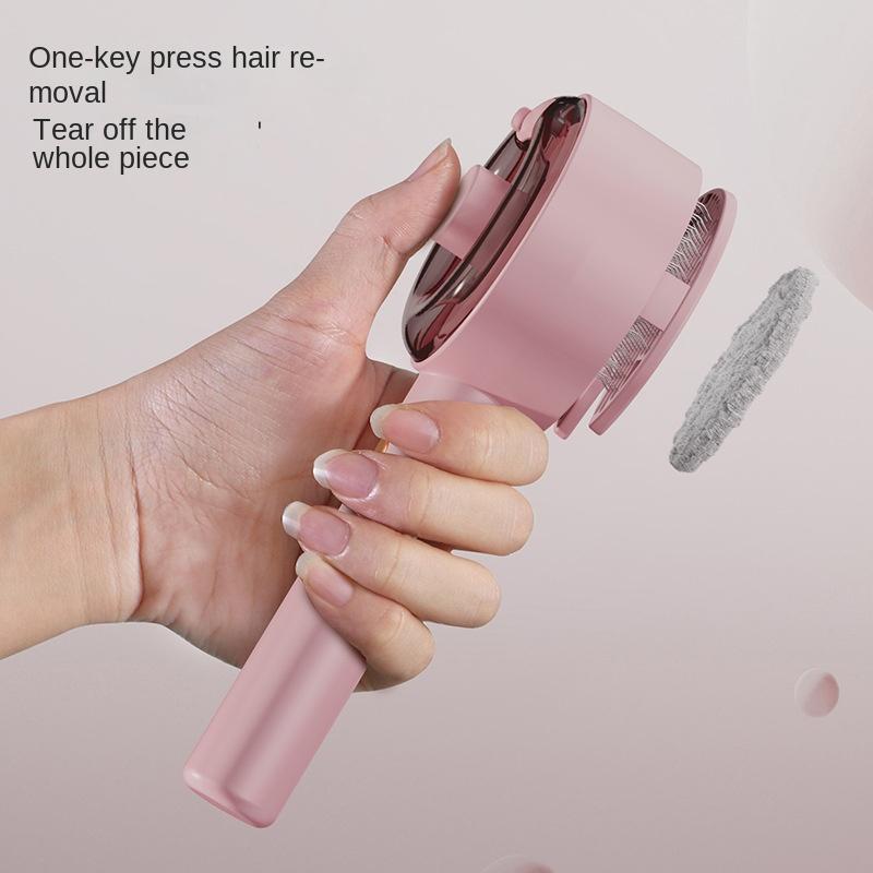 3-in-1 pet spray massage comb, one button cat and dog hair removal comb, UV antibacterial pet mite removal and hair removal tool