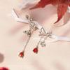 Heaven Official's Blessing Earrings Ear Studs Tian Guan Ci Fu Cosplay Figure Jewelry,Xielian,Hua Cheng Dangle Earrings