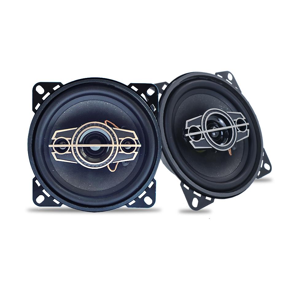 4 Inch Car Audio Speaker 12v 220w 4 Way Hifi Coaxial Subwoofer Modified Speaker Full Frequency Car Stereo Speaker Modification чёрный