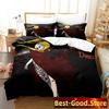 New Dance In The Vampire Bund Bedding Set Print With Pillowcase Bed Duvet Cover Soft Single Double Queen Super King Size