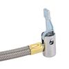 Stainless Steel Inflator Hose Extension Tube M6 x 1 Thread Air Chuck  Car/Motorcycle