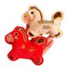 2026 Zodiac Cartoon Plush Horse Pendant Multi-color Keychain Ornament - Year of the Horse Event Gift