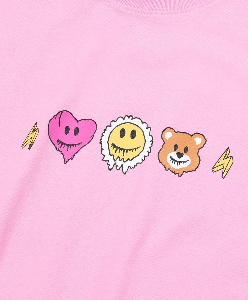 MISTER CHILD Friday Smile T-Shirt Pink