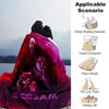 Scream Horror Movie Poster Flannel Blanket Super Soft Warm Cozy Blanket For Sofa Bed Office Travel Allseason Home Decor Gift