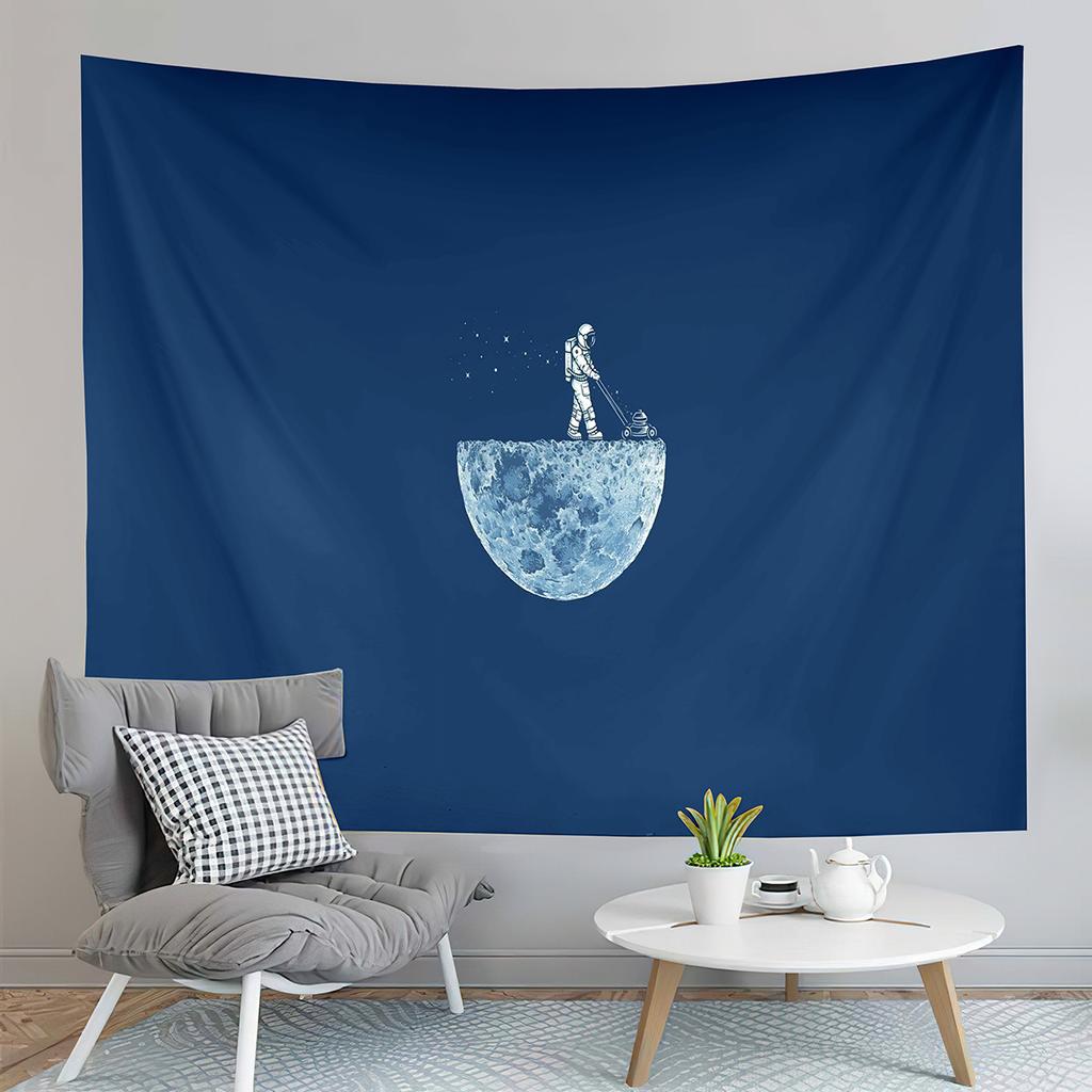 Abstract Sunset Landscape Tapestry Nature Scenery Tapestry Minimalism Style Tapestry Home Living Room Bedroom Wall Tapestries