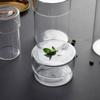BR250/300/670/1150ml Tea/coffee Bean Storage Bottles Glass Lid Storage Spice/sugar Cube Jar Household Grain Storage Bottles JarsEY