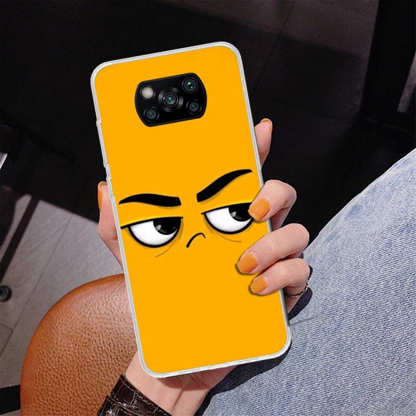 

Funny Face Phone Case For Xiaomi Poco X7 X6 X5 Pro F7 Ultra Redmi 15C 15 13C 13 12C 12 10 10A 10C 9 9A 9C 9T Cover Poco X7 X6 X5 Xiaomi Poco X7