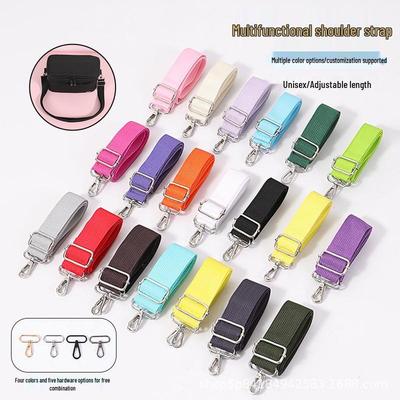 Versatile Crossbody Bag Strap - Wide Shoulder Strap for Laptop, Camera, Accessories & Water Bottle - Solid Color