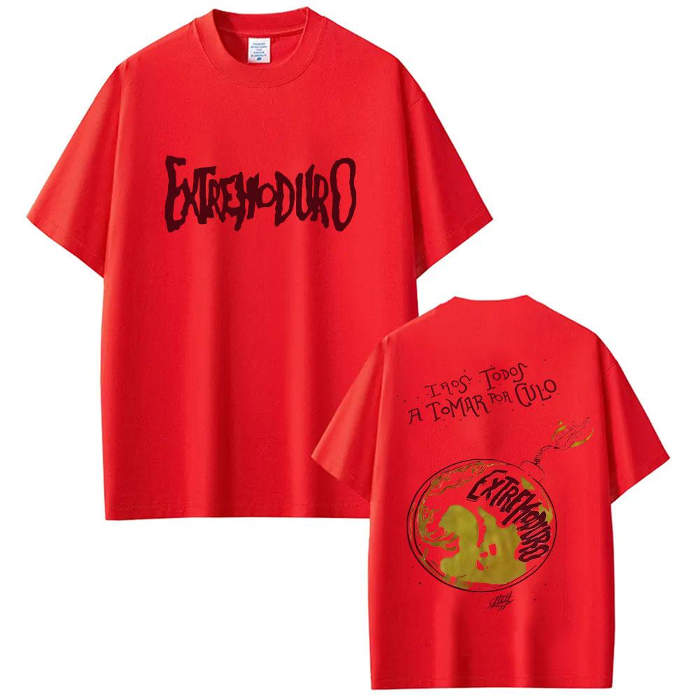 

Rock Band Extremoduro Album 2026 Graphic T Shirt Mens Women Harajuku Vintage Fashion Tshirts Summer pure Cotton Tshirt 4XL