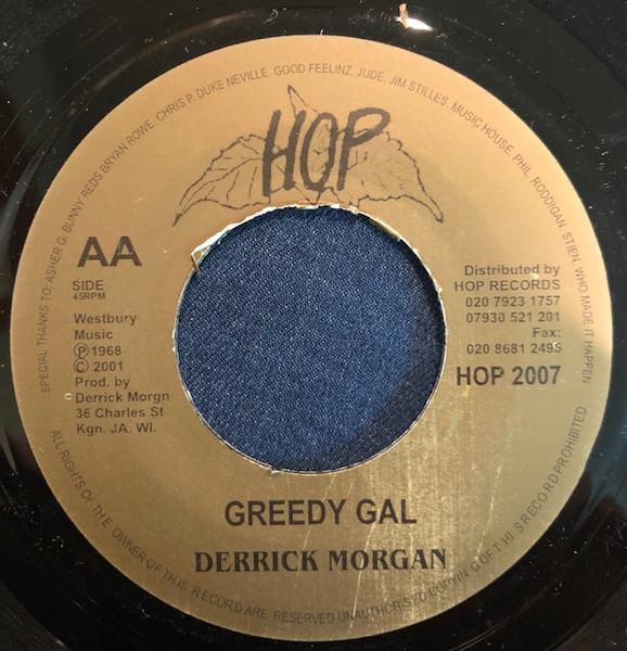 

7inch Record DERRICK MORGAN - Flip Label HOP2007 FLIP LABEL 2001 UK Reggae, Ska & Dub Used
