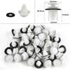 50Pcs Multi-Function Car Fastener Clips Universal Fit Automotive Bumper Mudguard  Clips General Auto Accessories