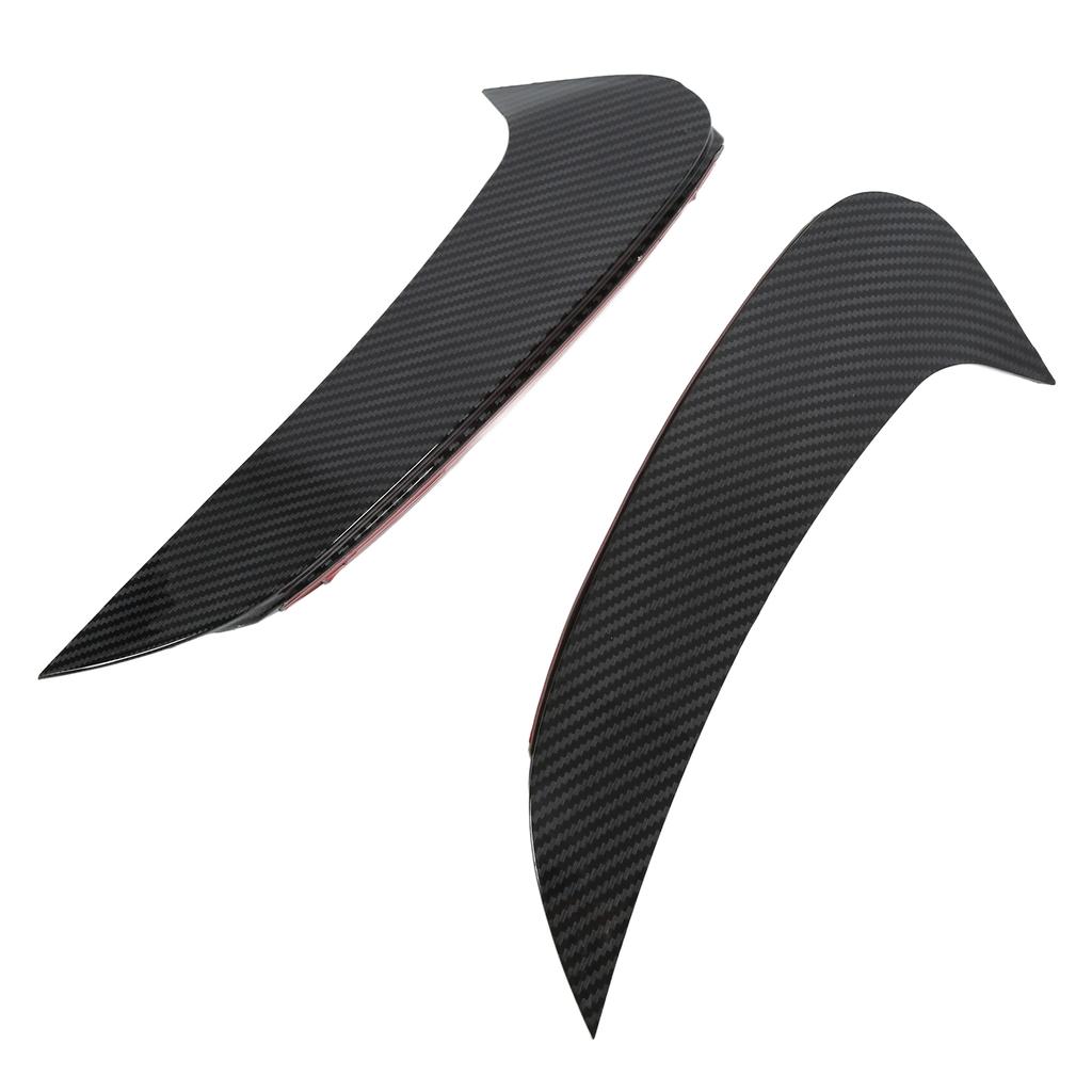2pcs Carbon Fiber Style Rear Bumper Air Vent Trim Replacement for Mercedes Benz GLE Class W167