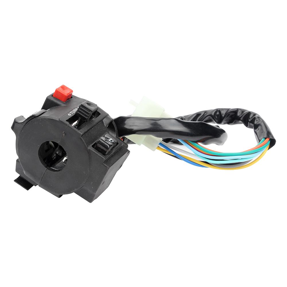 Motorcycle ATV Light Button Far Near Light Switch Horn Button Turn Signal Switch For 22MM Handlebar Motorcycles