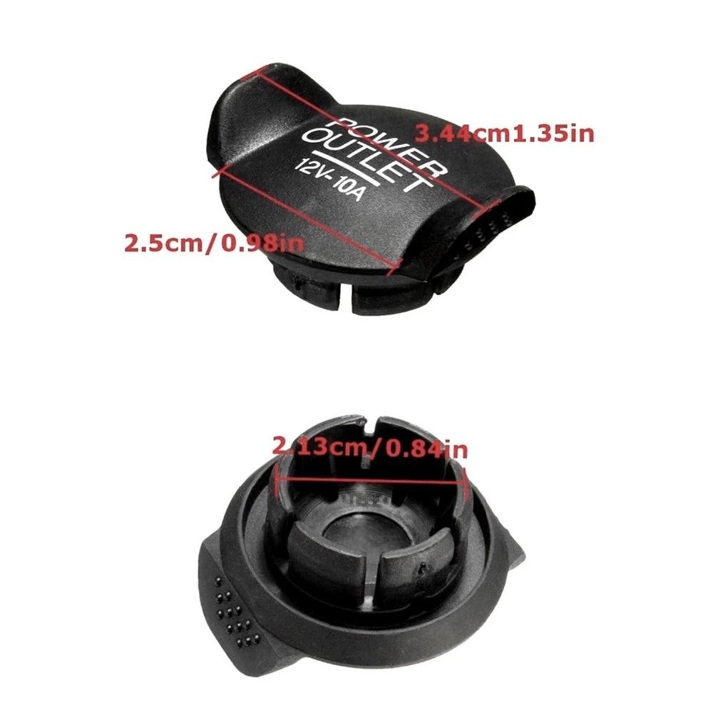 2Pcs Cigarette Outlet Cover Power 12V 21mm Socket Lighter Cap For Ford /Focus /Fiesta /Mondeo 100% High Quality Drop Shipping