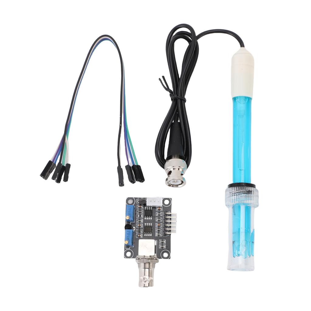 PH Module Probe Kit Fast Response 0 100 Celsius 0 14 PH Detect Sensor Module and Electrode Probe