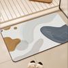 JANMEIJIA Bathroom Mat, Quick-Drying, Non-Slip, Absorbent Foot Mat for Bathroom Entrance, Home Use, Washroom Mat, 50*80cm