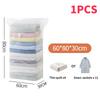 1-5pc Cubic Vacuum Storage Bags Large Plastic Storage Bags for Storing Clothes Quilt Blankets Compression Empty Bag Cover Travel