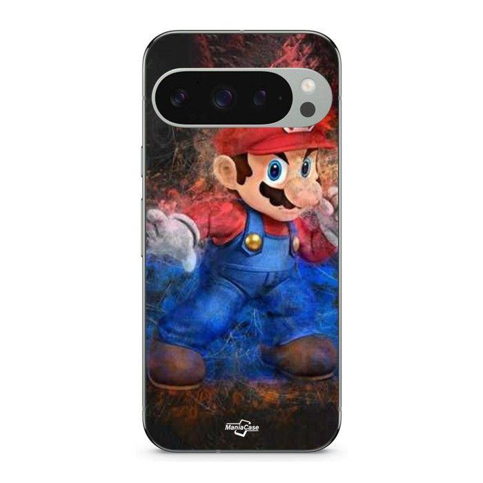 Cover - MANIACASE - Google Pixel 9 Pro XL - Super Mario Bros - Nero - Protezione ottimale nero