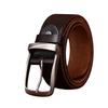 Single Layer Leather Without Interlayer Whole Cowhide Cutting Belt Men'S Leather Pin Buckle First Layer Cowhide Casual Jeans Belt