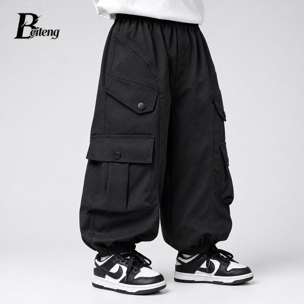 Pantalon Décontracté Automne Style Coréen pour Garçons - Vêtement Long Polyvalent pour Enfants