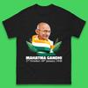 Mahatma Gandhi Mens T-Shirt Womens Tops Tees