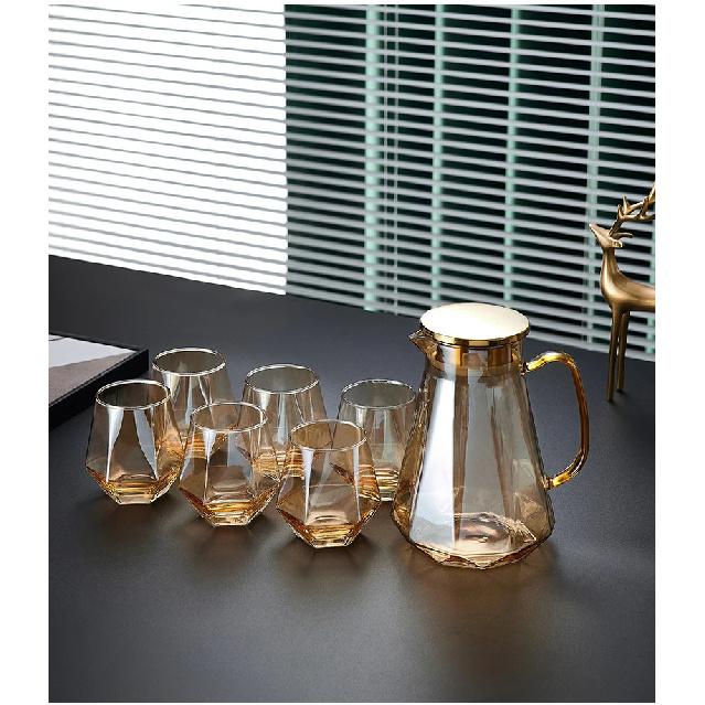 Rauchgrau Whiskey Obstwein Glas Haus Minimalistisch Wohnzimmer Trinken Kreativ Bierkrug Bubble Tea Tasse Set