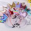 Fashion Accessory Shiny Crown Headband Princess Sequins Girl Hair Hoop Head Hoop Crown Headpiece Party Hairband Children Gifts