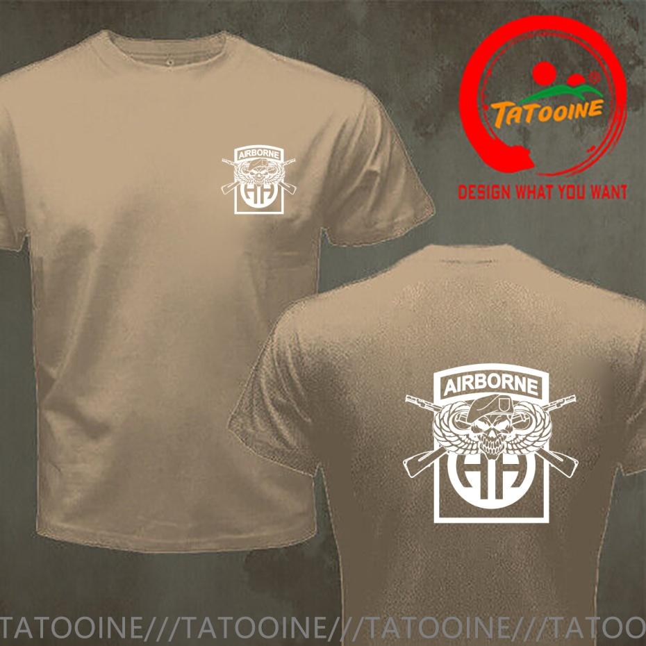 Funny Design 82nd Airborne   Shirt Unisex Fashion Trendy Casual Clothing Stylish Tops Tee Shirt Leisure Tshirt T-Shirt