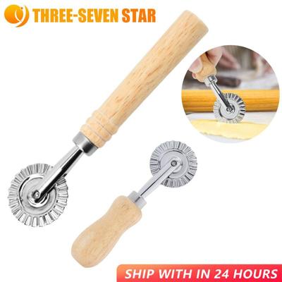 Stainless Steel Pasta Cutter Wheel Round Pizza Divider And Knife Pastry Pasta Dough Baking Cutting Tools Home And Kitchen