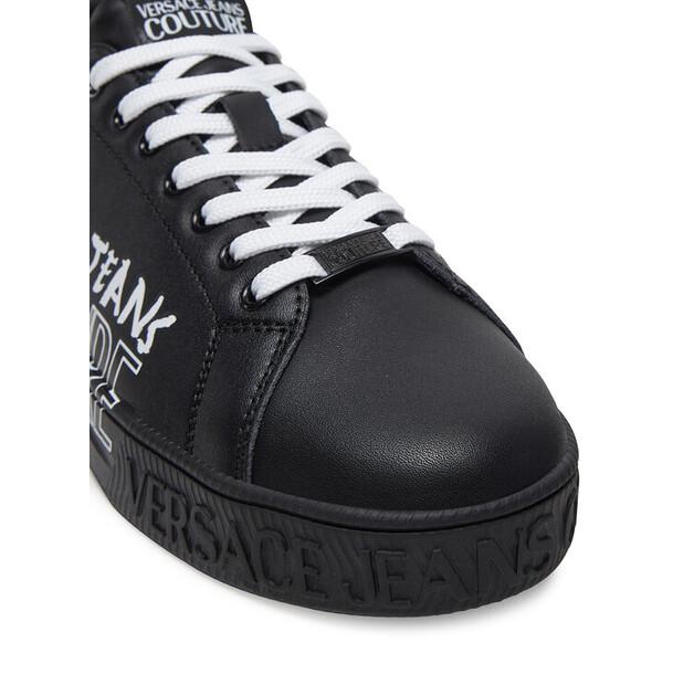 Мужские кроссовки Versace Jeans Couture 78ya3skc чёрные