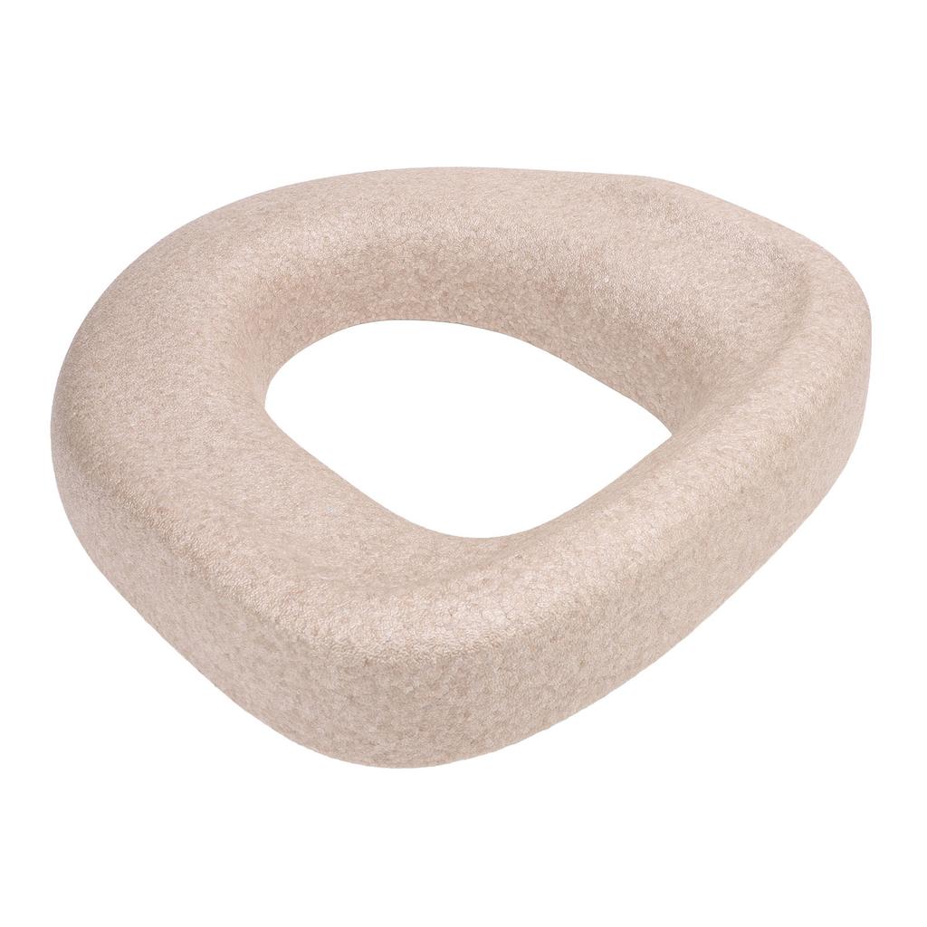 EPP Raised Toilet Cover Comfort   Water Resistance Reusable Toilet Raised Padded Cushion for Home