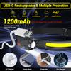 1~20Pack Headlamp USB Rechargeable LED Sensor Flashlight XPE+COB Torch Camping Waterproof Headlight for Fishing Lantern
