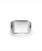 Sting925 Square Star Set Ring