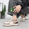 2025 neue Frühling und Herbst Übergröße Schnürschuhe Bequemer flacher Absatz Low-Top Walking Schnürschuhe Neue lässige Outdoor-Sport-Sneaker