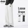 JEEP SPIRIT Men's Loose Straight-Leg Casual Sport Sweatpants