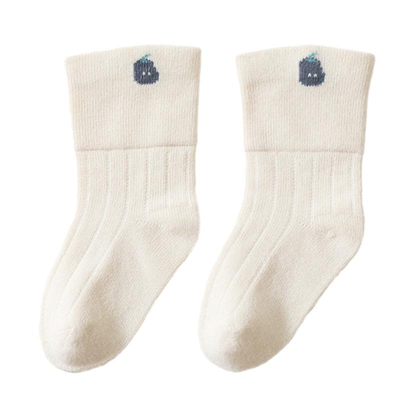

1 Pair Newborns Socks for Spring Fall Soft & Breathable Under Knee Length Stockings Baby Warm Socks for Outings Outdoor S
