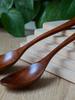6PCS Sale Lot Wooden Spoon Bamboo Kitchen Cooking Utensil Tool Soup Teaspoon Catering Kids Spoon Kitchenware for Rice Soup