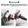 Drill Bit Adapter: M10/M14 To American Thread for Angle Grinder