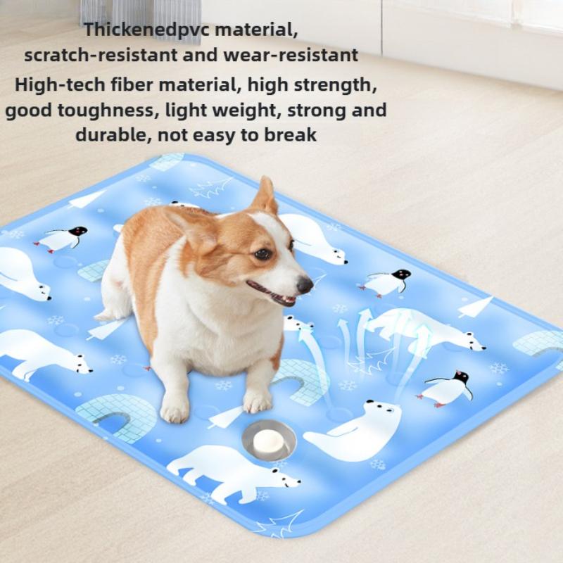 Pet Ice Pad Summer Dog Cooler Pad Breathable Cat Cooling Ice Pad Large Dog Sleeping Pet Ice Pad Sleeping Pad Summer Cooling Pad