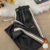 Corduroy Pants Men's Spring and Autumn Winter Teenagers Loose Straight Wide-leg Pants Trendy Boys Sports and Casual Trousers