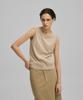 Another Office Women W. Pauline Rolled Knit Vest (Linen)