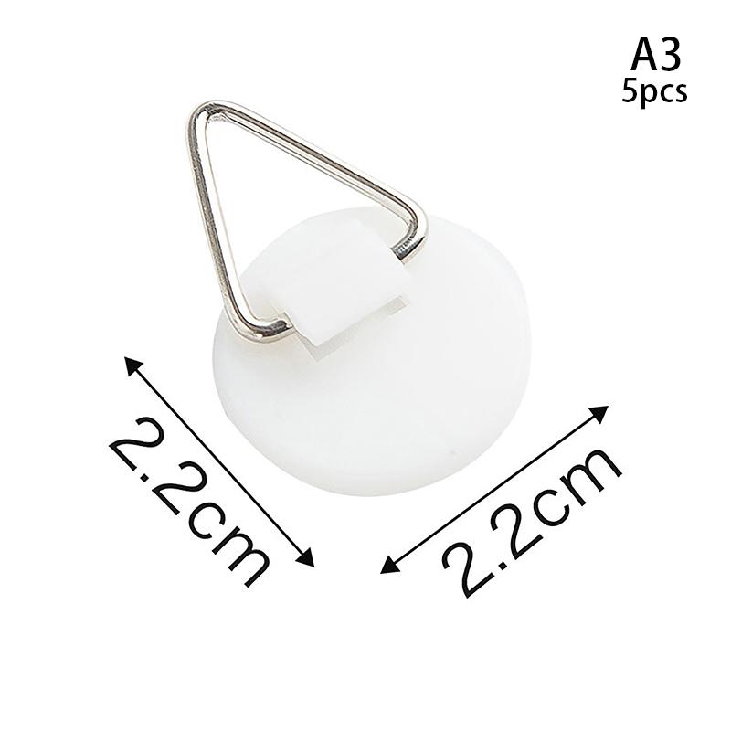 5Pcs Invisible Adhesive Plate Hanger Vertical Plate Holders Portable Wall Dish Hanging Hooks For Home Art Decor Accessories