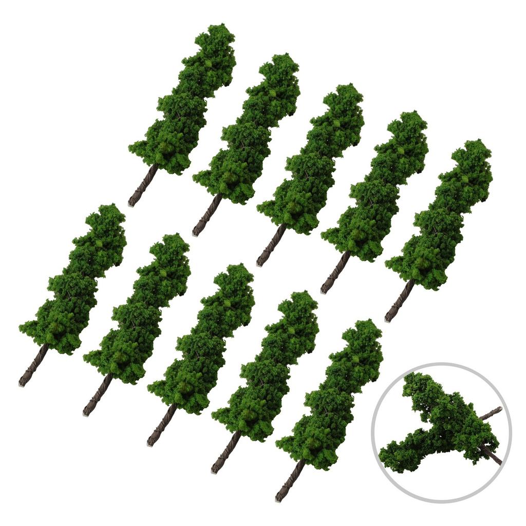 Train Model Trees Railway Architectural Plastic Diorama Display Supplies