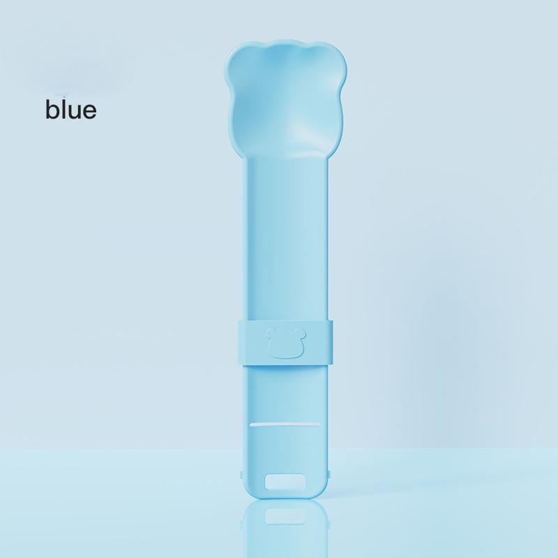 New Pet Feeder Cat Strip Spoon Squeeze Pet Food Snack Tableware Cat Cat Strip Feeder Feeding Spoon