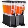 Beverage Dispenser, 3 Gallon X 2 Drink Dispensers for Parties, Plastic Juice Dispenser with Stand Spigot Lid, Iced Tea Lemonade Juice Water Dispenser,
