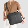 Fashionable Business Laptop Briefcase: Spacious Shoulder Bag with Customizable Logo