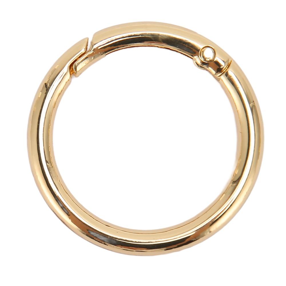 20pcs Gold Spring Buckles Silver Spring Clasps Jewelry Tools Snap Hooks  Shoulder Bag